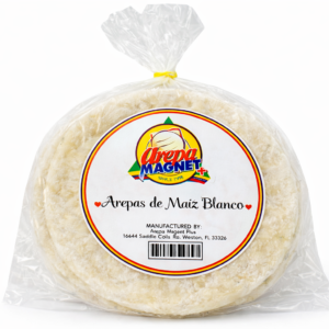 Classic White Corn Arepas.